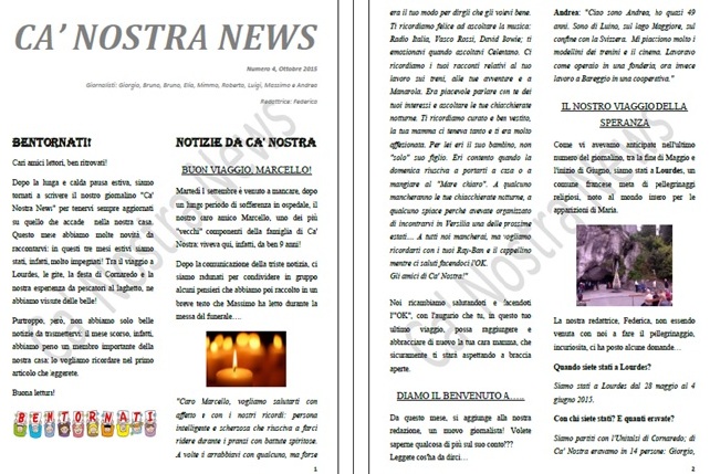 Immagine Ca Nostra news ottobre